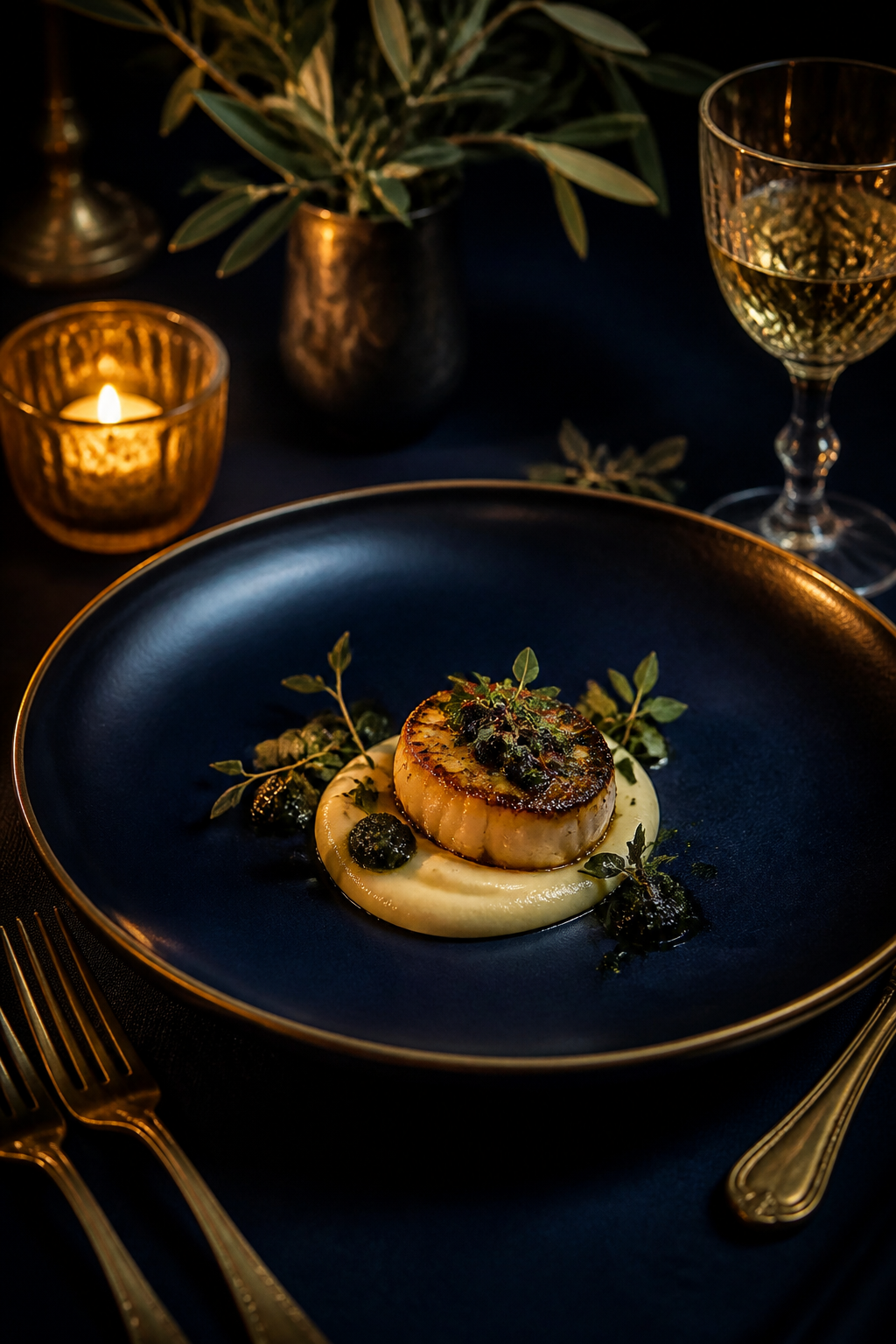 Chef-plated gourmet dining at House Of Medwell